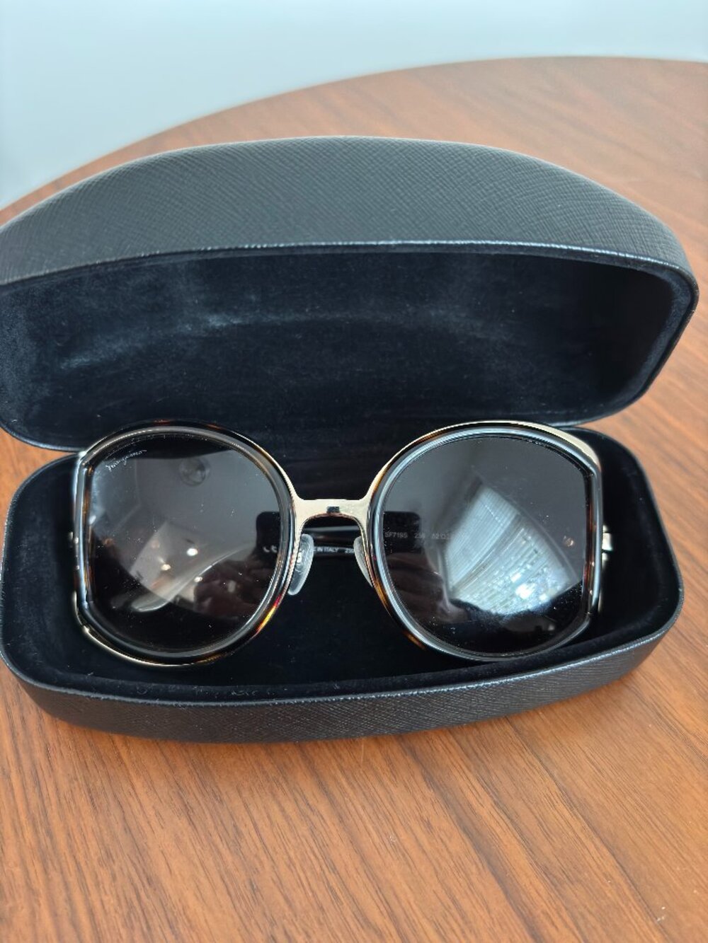 Salvatore Ferragamo Women's Sunglasses in tortoise and gold